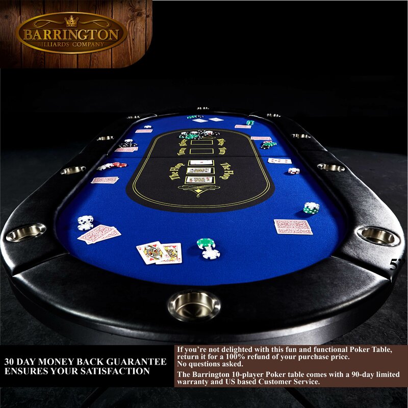 Barrington Billiards Poker Table